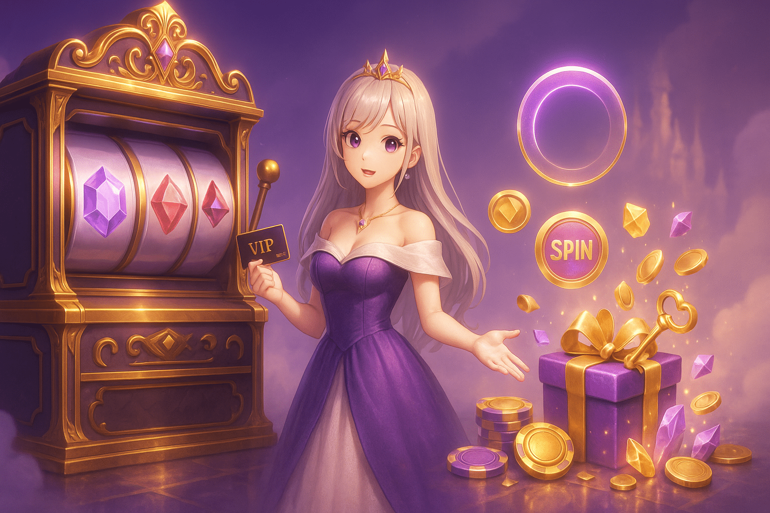 ภาพประกอบการรับสิทธิ์ 50 ฟรีสปินให้คุ้มค่าใน mangakimi สำหรับสล็อตแตกง่าย